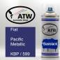 Preview: Fiat, Pacific Metallic, KBP / 599: 400ml Sprühdose, von ATW Autoteile West.